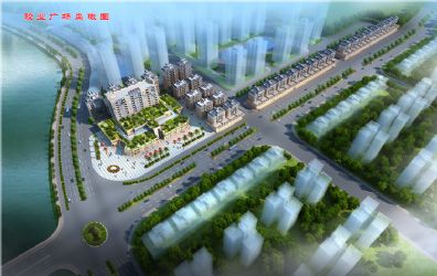 中国老肥屄在线骏业广场效果图